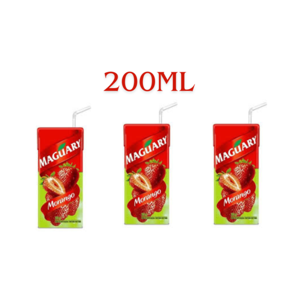 SUCO 200ML SABOR MORANGO