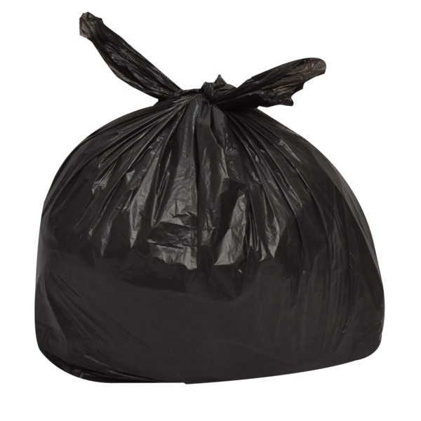 SACO DE LIXO 40L PRETO ECONOMICO 0,03 MICRAS