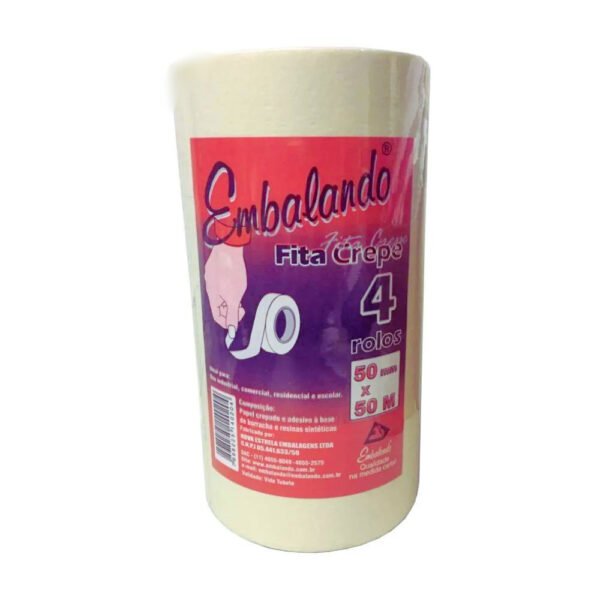 FITA ADESIVA CREPE 50X50 FITA010103